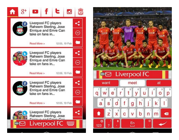 Aplikasi ofisial milik Liverpool
