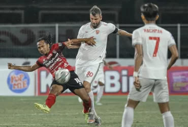 PSM Makassar vs Bali United di Liga 1 2022-2023.