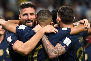 Supremasi Prancis sebgai juara bertahan di laga awal Piala Dunia 2022 kontra Australia. (Getty Images)