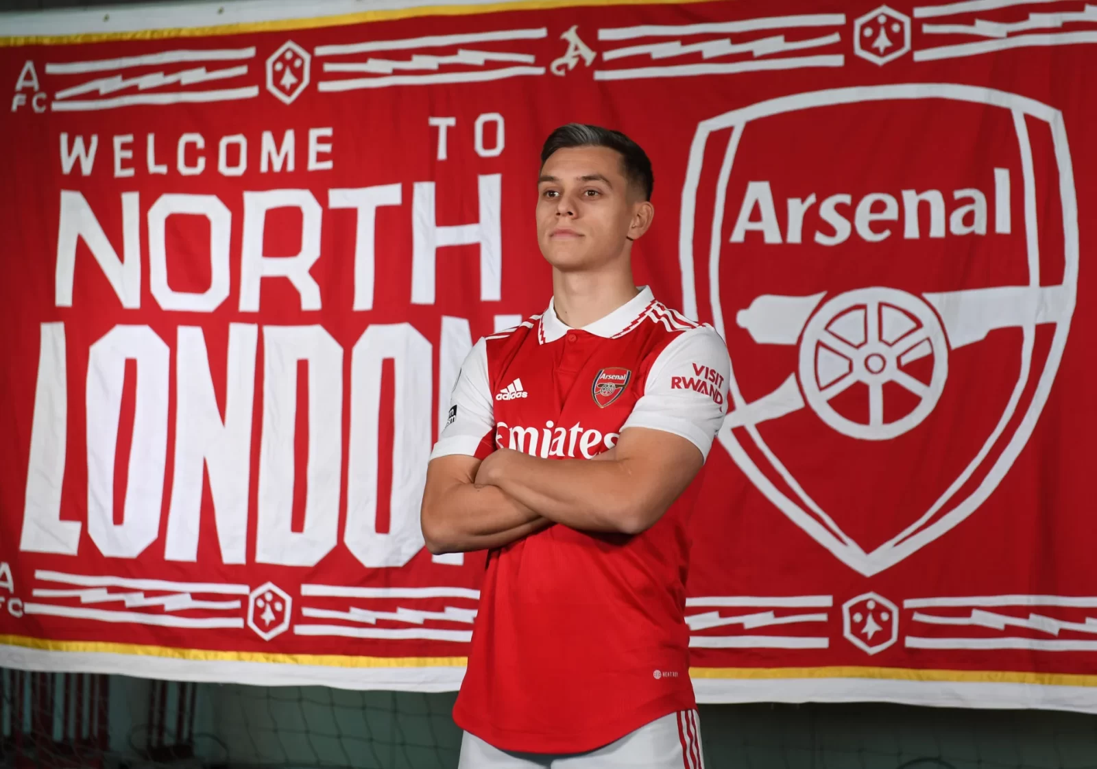 Leandro Trossard, pemain Arsenal asal Genk.