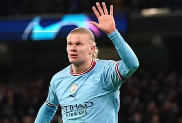 Pemain Manchester City, Erling Haaland.