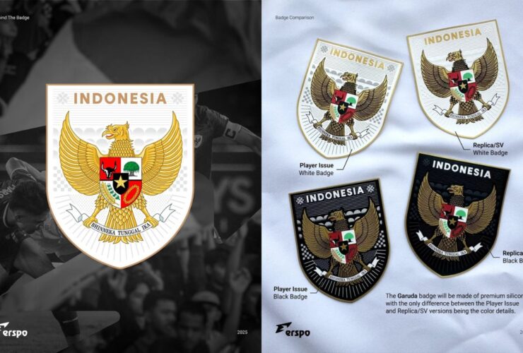 Makna Logo Baru pada Jersey Timnas Indonesia Garapan Erspo