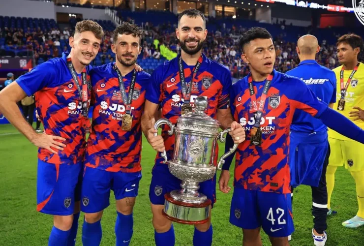 Jordi Amat Pimpin Johor Darul Ta’zim Juara Liga Super Malaysia 11 Musim Berturut