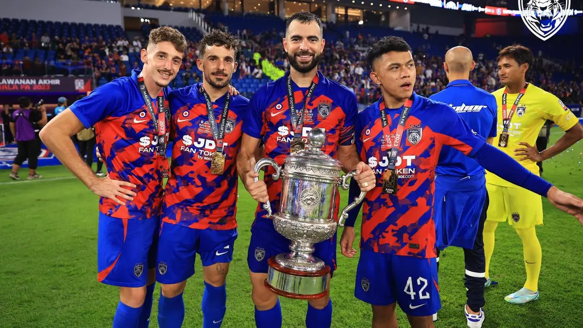 Jordi Amat Pimpin Johor Darul Ta’zim Juara Liga Super Malaysia 11 Musim Berturut